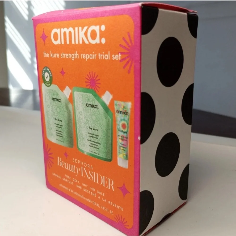 SEPHORA AMIKA THE KURE STRENGTH REPAIR SET FROM SEPHORA BRAND NEW IN BOX